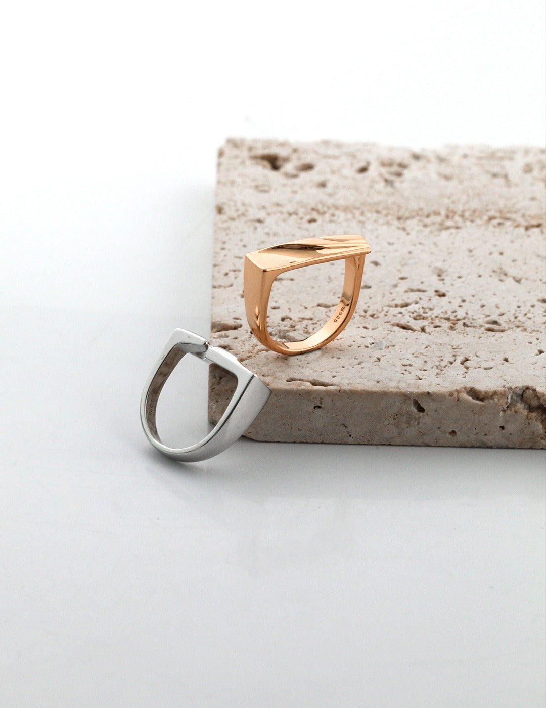 Geometric Sculpture Series Ring