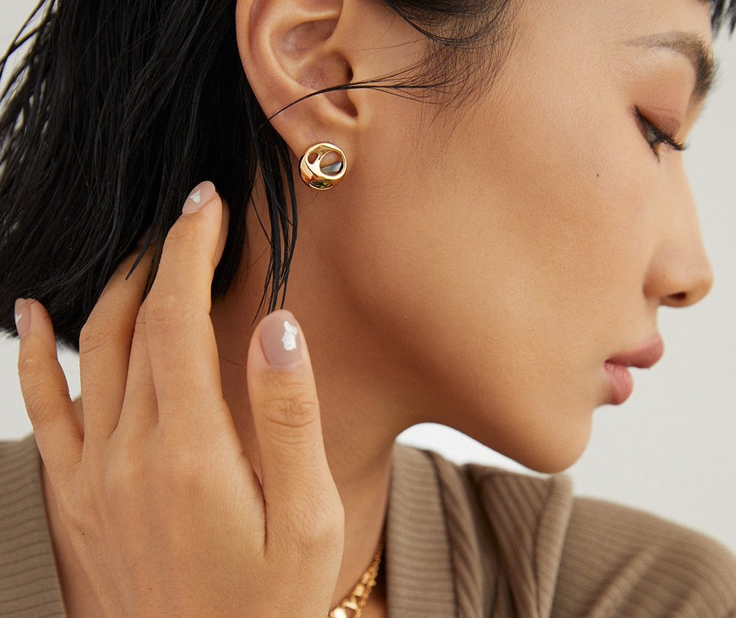 Sterling Silver Zirconia Earrings