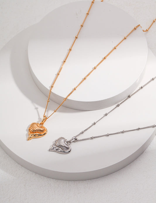 Sterling Silver Heart Necklace