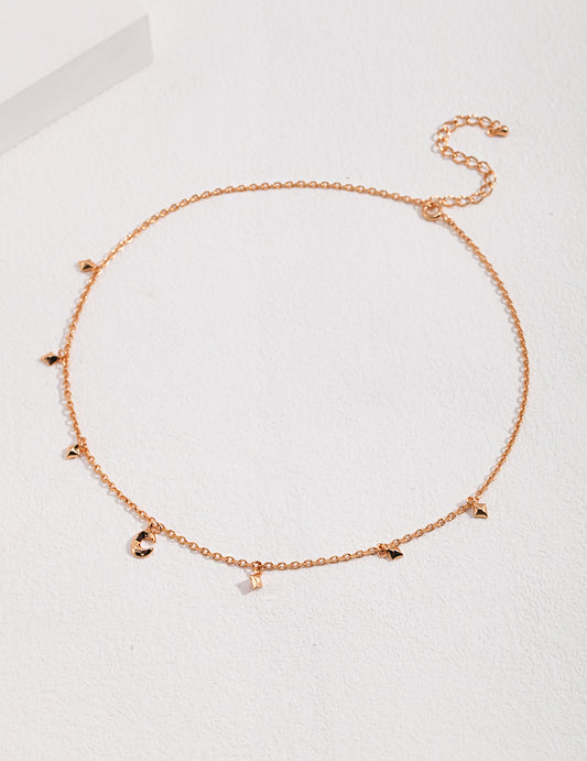 Moon and Stars Necklace