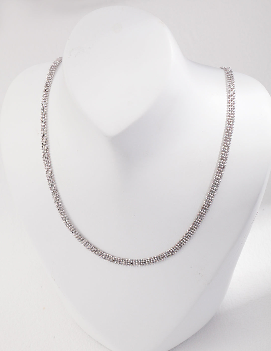 Sterling Silver/18k Gold Vermeil Necklace / Choker