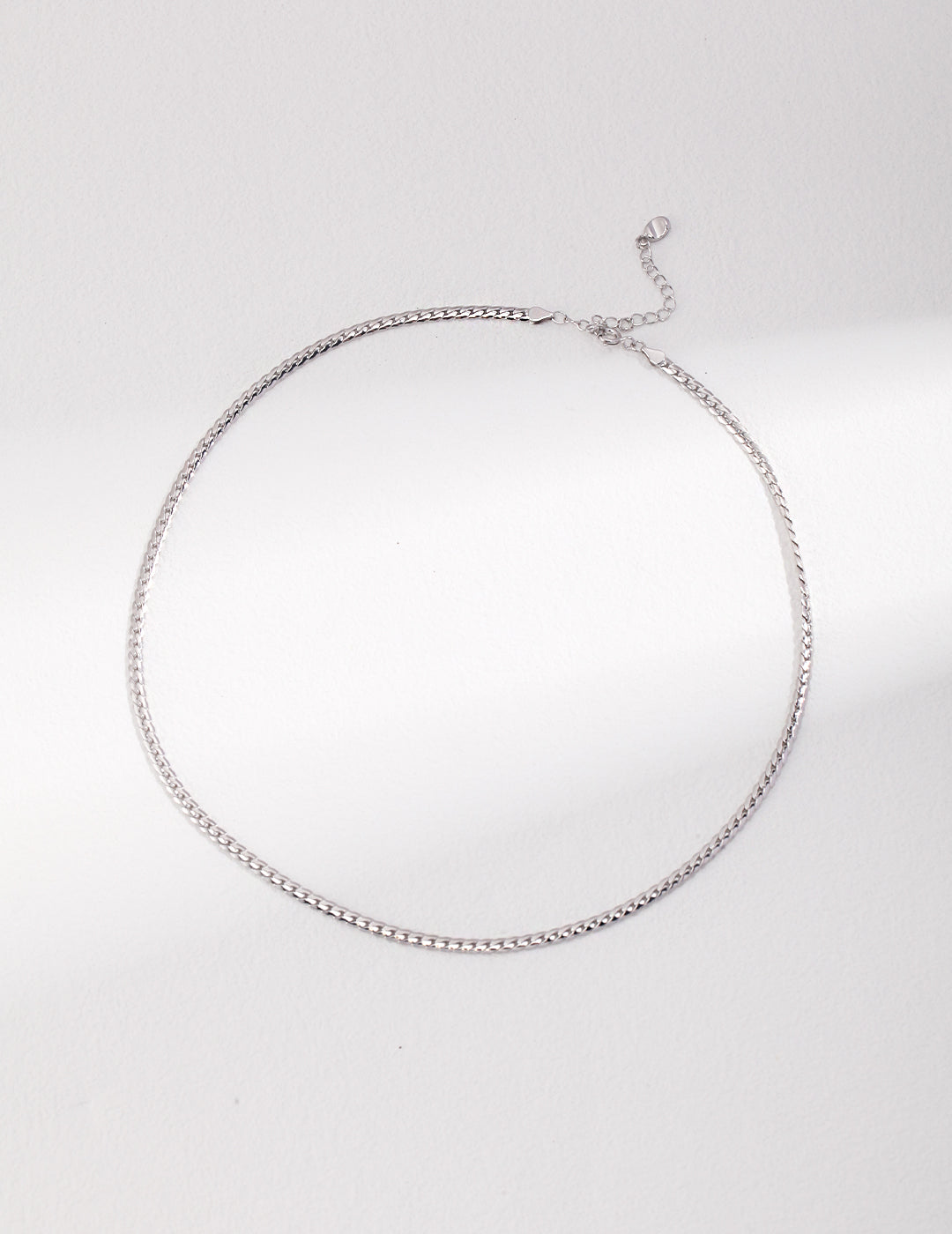 Sterling silver /Gold vermeil keel chain necklace
