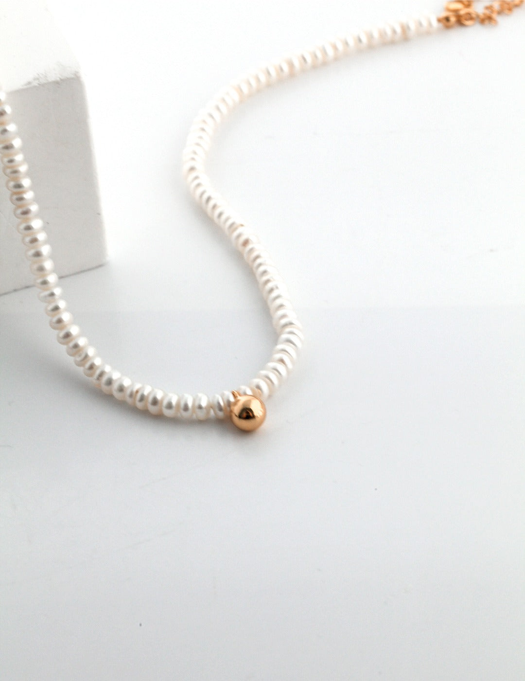 Sterling silver Pearl necklace